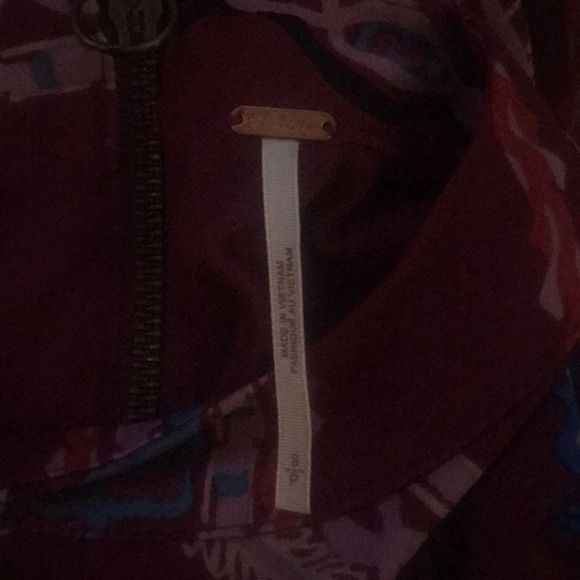 Free People Stella Mini Dress Purple Combo Small S - Picture 3 of 6